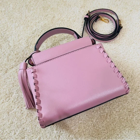 LYN Pink Top Handle Crossbody Bag - Picture 2 of 9
